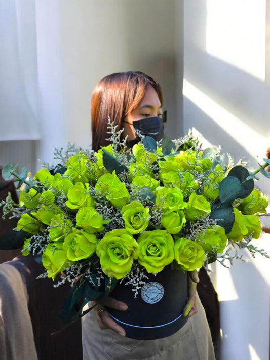 "Green Bloom Reverie"