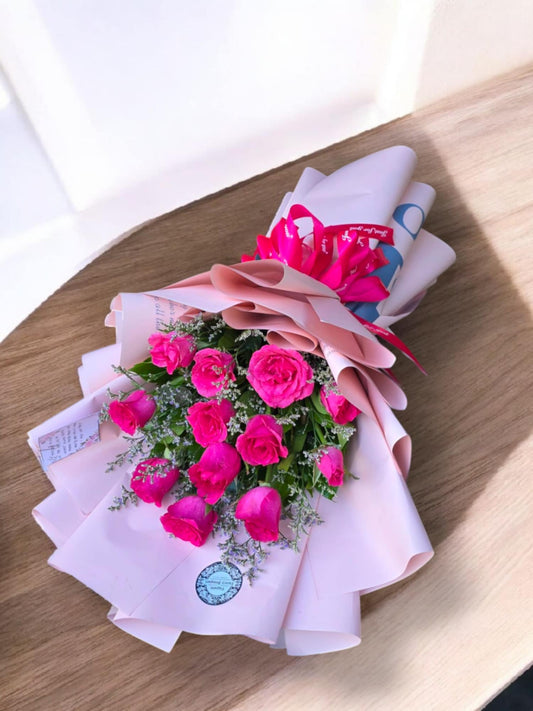 "Blush Note Bouquet"