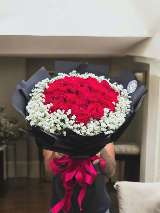 Crimson Devotion – Valentine's Luxe Bouquet