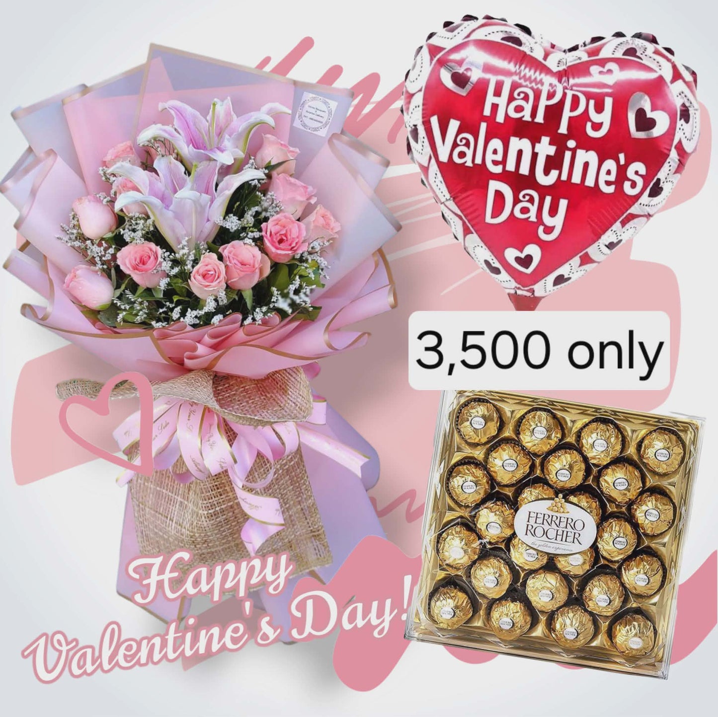 Pink Promise – Valentine's Sweetheart Set